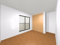 洋室:③
２階は個人のスペース。5.9帖の洋室は、広すぎず、狭すぎない、ちょうどいい広さです。