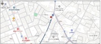 地図:現地案内地図
県道36号線を利用してお車でお越しの場合