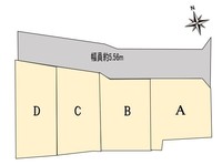 間取図/区画図:福田町全体区画図