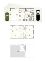 間取図/区画図:E棟・間取り