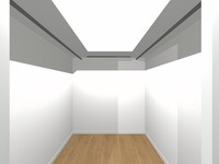 収納:B棟　ウォークインクローゼット（完成予想図）
2階主寝室には大型のウォークインクローゼットを完備。