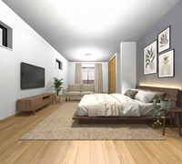 :※この画像はAI生成です。家具やインテリアはイメージです。実際の質感や色合い等が異なる場合がございます。