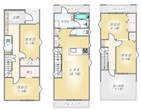:間取り図は予定案になります。変更が生じることもございますので予めご了承ください。